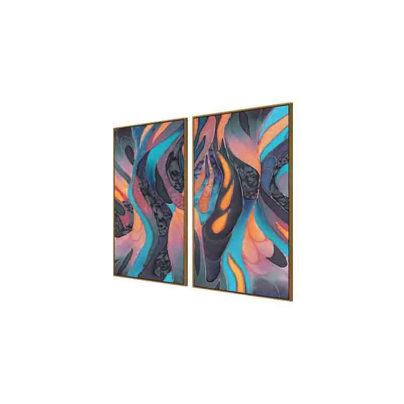 Wall Art & Paintings - Trippy Wall Art - Set Of Two