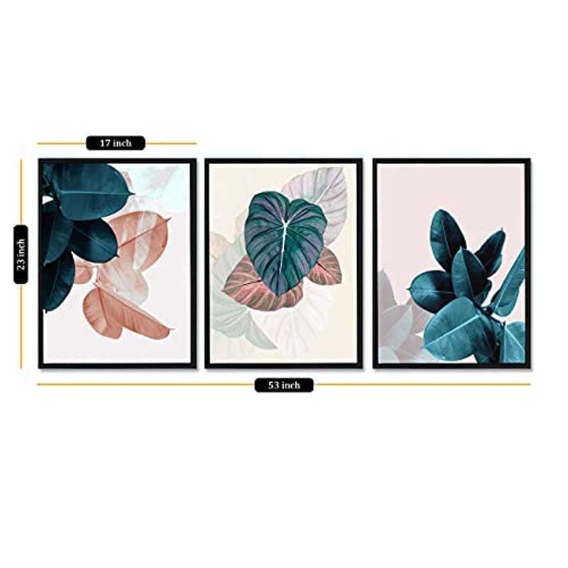 Buy Tropical It Is Wall Art - Set Of Three Wall Art & Paintings from Vaaree