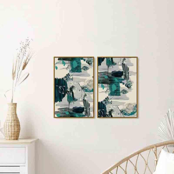 Wall Art & Paintings - Upside Down Wall Art - Set Of Two