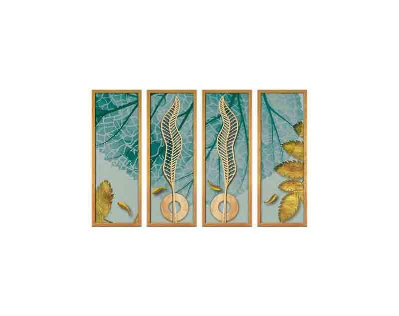 Buy Urban Jungle Wall Art - Set Of Four Wall Art & Paintings from Vaaree