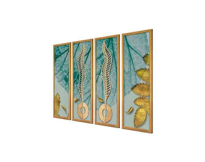 Buy Urban Jungle Wall Art - Set Of Four Wall Art & Paintings from Vaaree