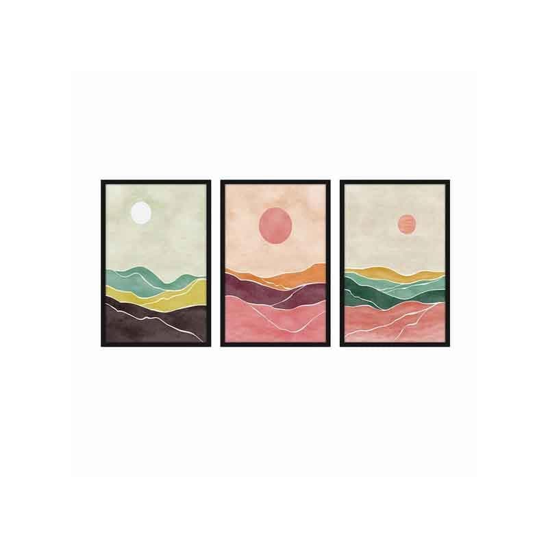 Wall Art & Paintings - View by the Sea Wall Art - Set Of Three