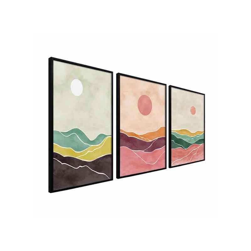 Wall Art & Paintings - View by the Sea Wall Art - Set Of Three