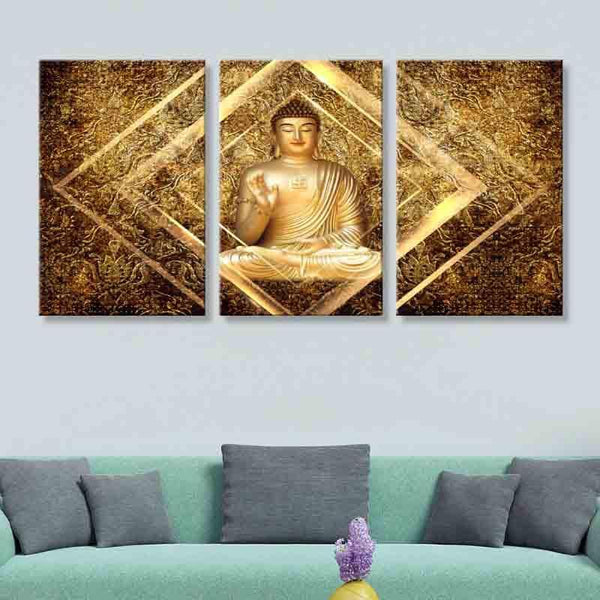 Wall Art & Paintings - Zen Wall Art - Set Of Three