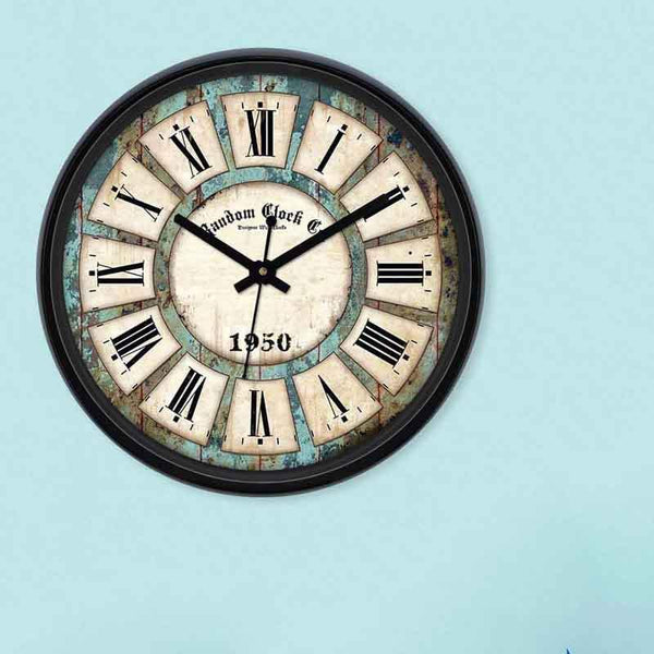 Wall Clock - Archaic Wall Clock - Black