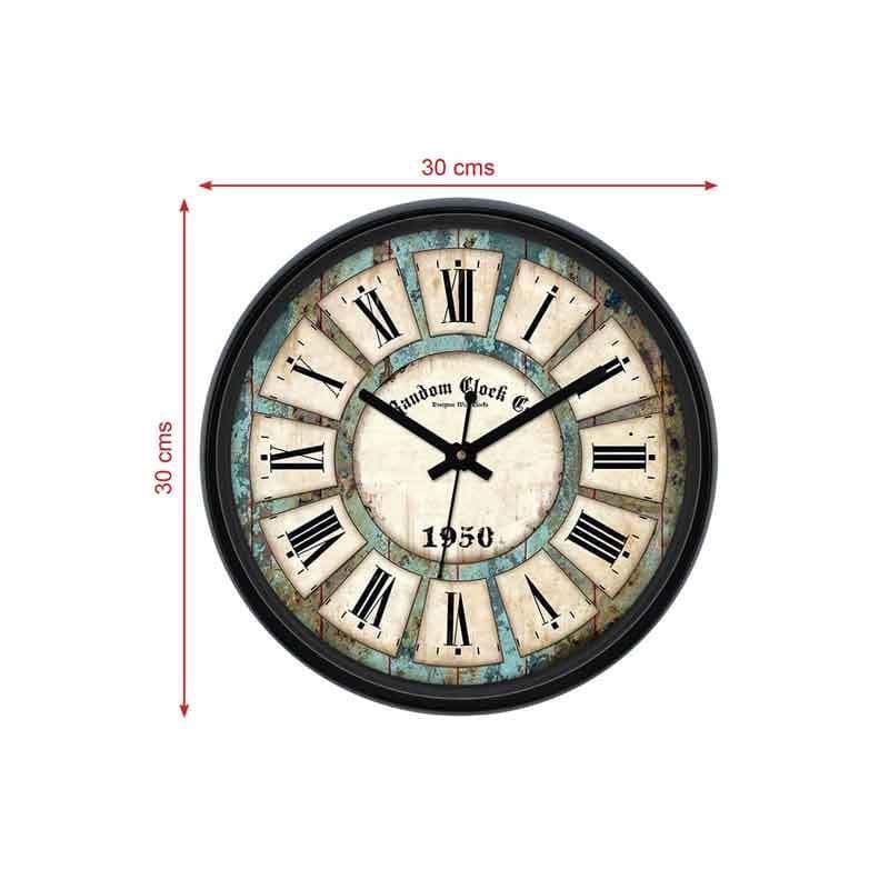 Wall Clock - Archaic Wall Clock - Black