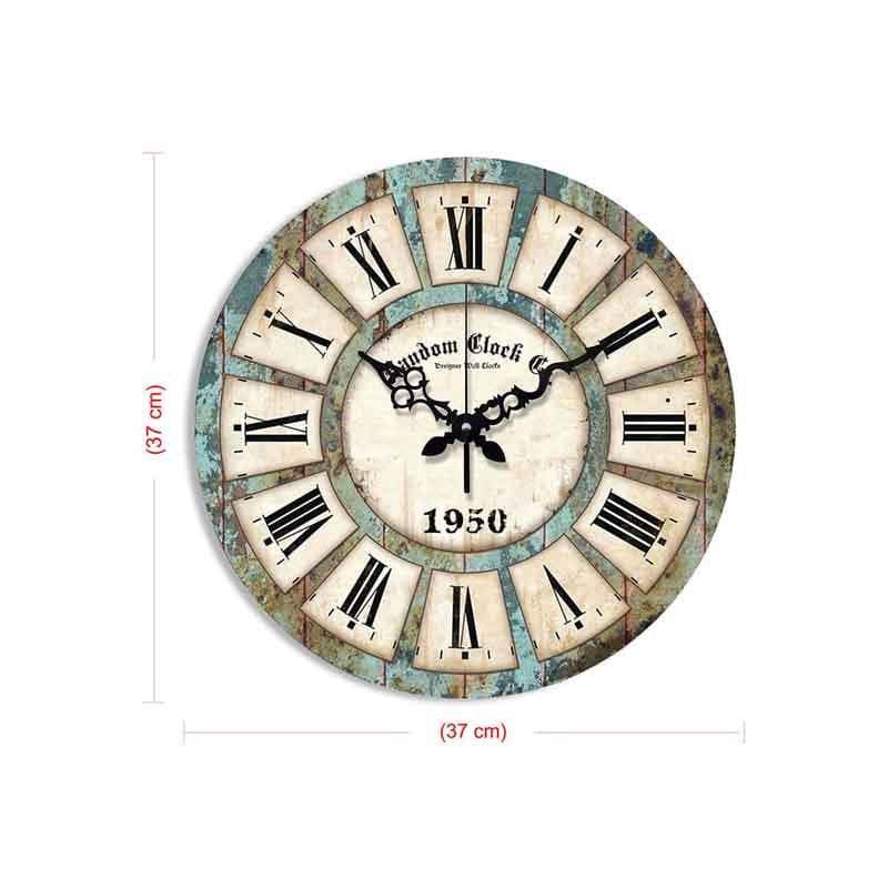 Buy Archaic Wall Clock - Grey Wall Clock from Vaaree