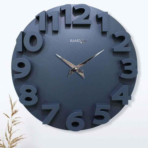 Buy Wall Clock - Artistic Wall Clock - Grey at Vaaree online