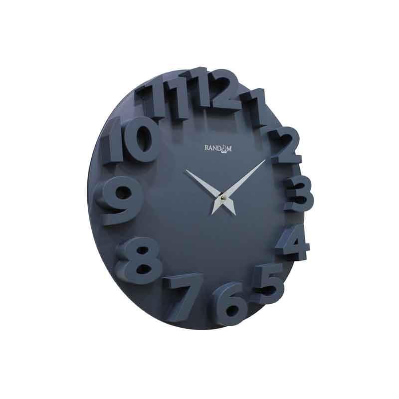 Buy Artistic Wall Clock - Grey Wall Clock from Vaaree