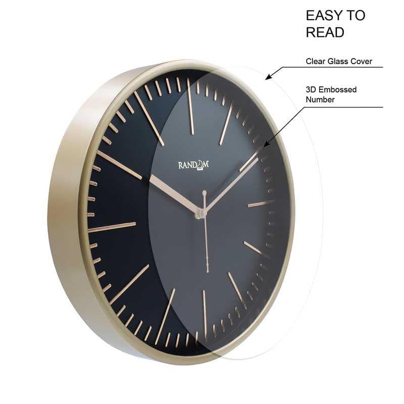 Wall Clock - Aster Wall Clock - Gold