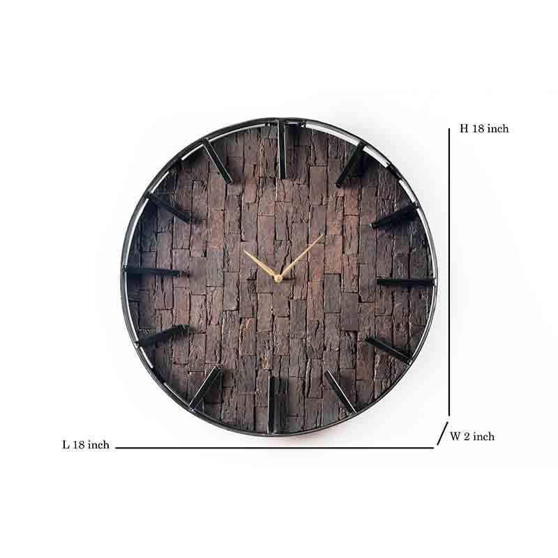 Wall Clock - Bricked Wall Clock