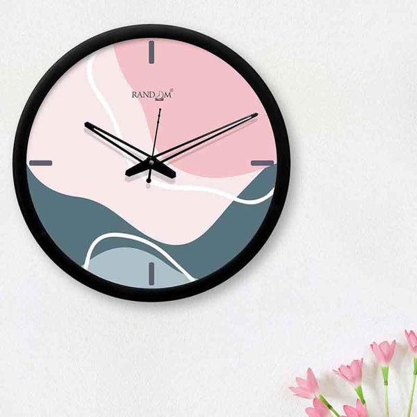 Wall Clock - By the Beach Wall Clock - Pink