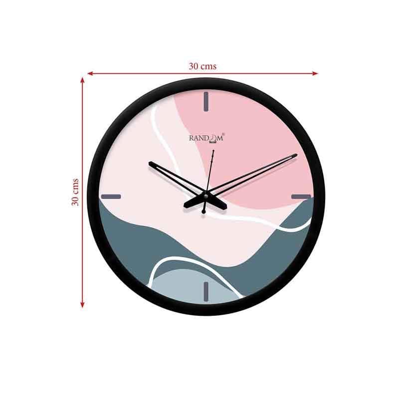 Wall Clock - By the Beach Wall Clock - Pink