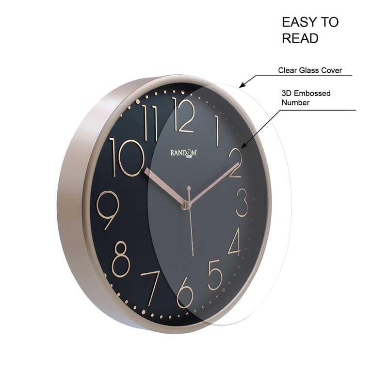 Wall Clock - Cento Wall Clock - Rose Gold