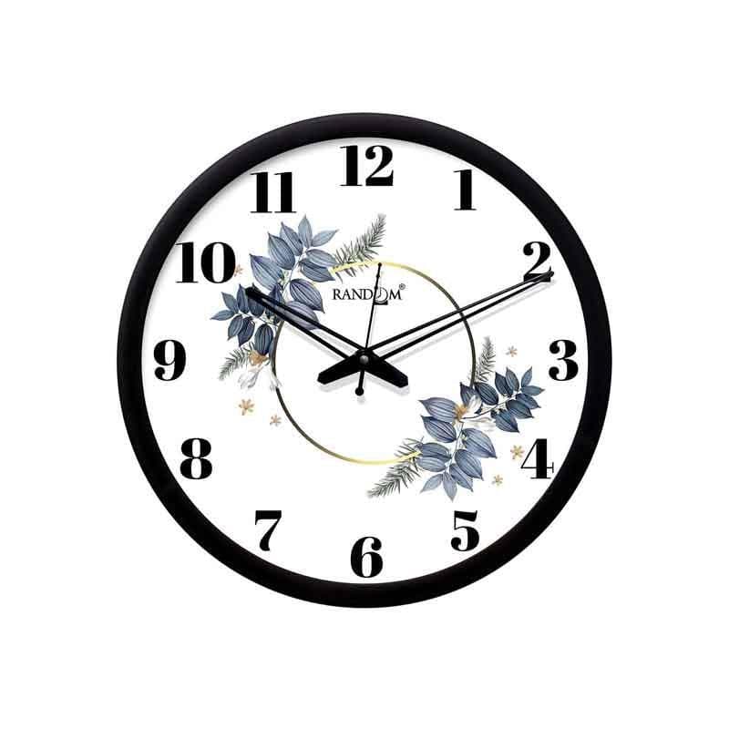 Wall Clock - Circular Floral Talks Wall Clock