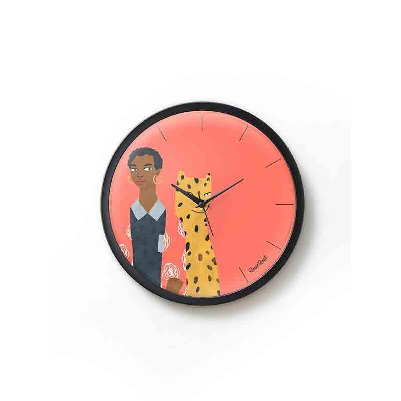 Buy Crazy Cat Lady Clock Wall Clock from Vaaree