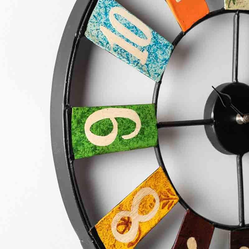 Wall Clock - Decoupage Wall Clock