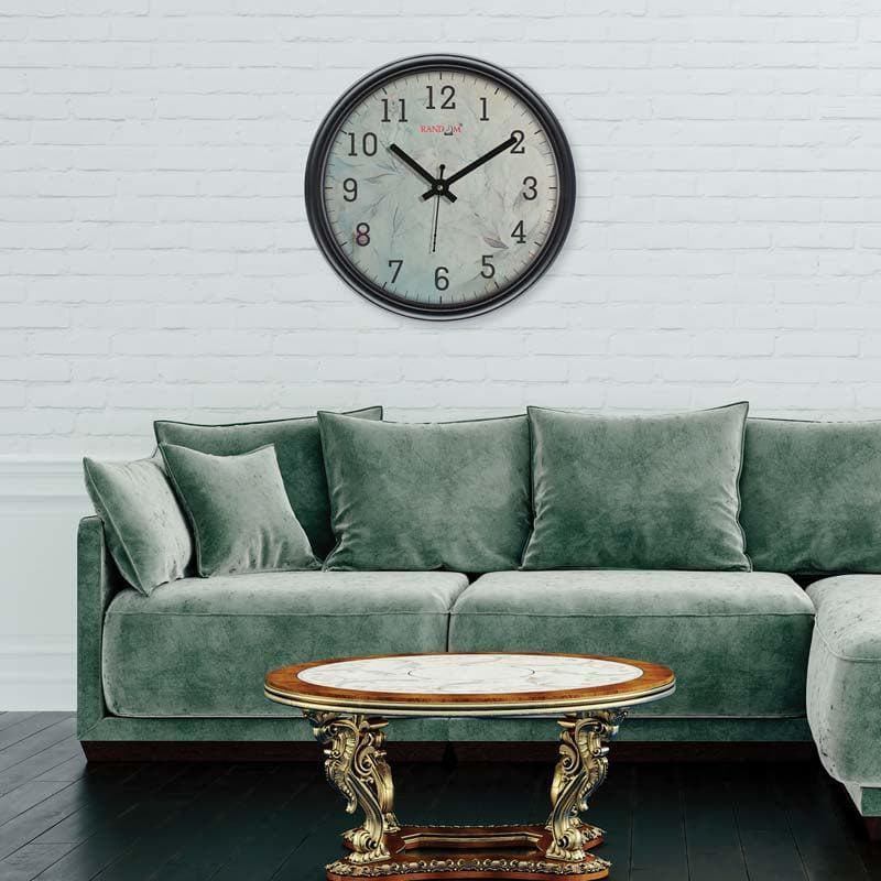 Buy Faint florals Wall Clock Wall Clock from Vaaree