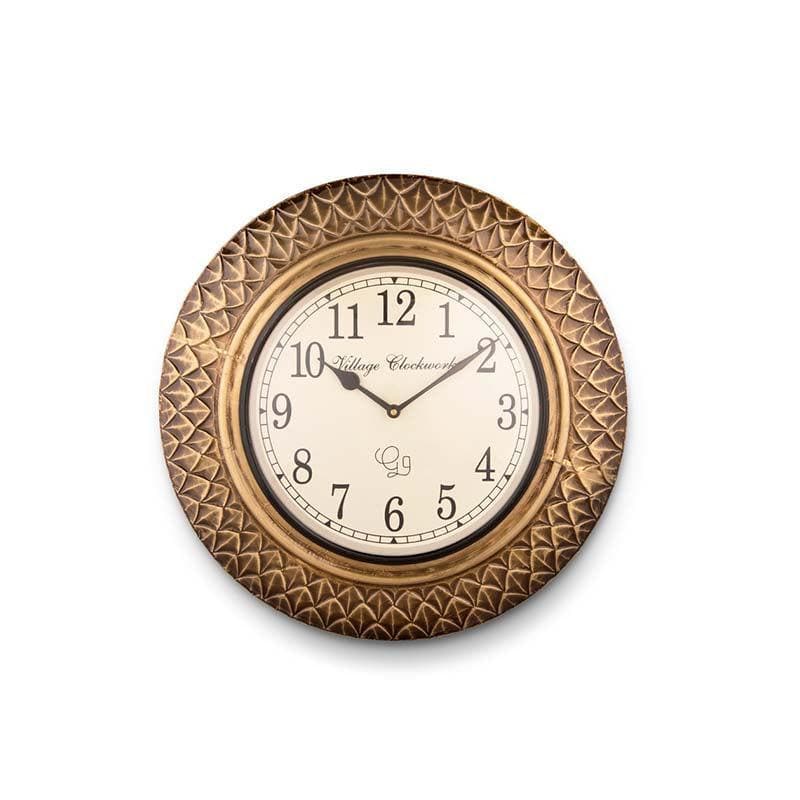 Buy Fish Scale Textured Wall Clock Wall Clock from Vaaree