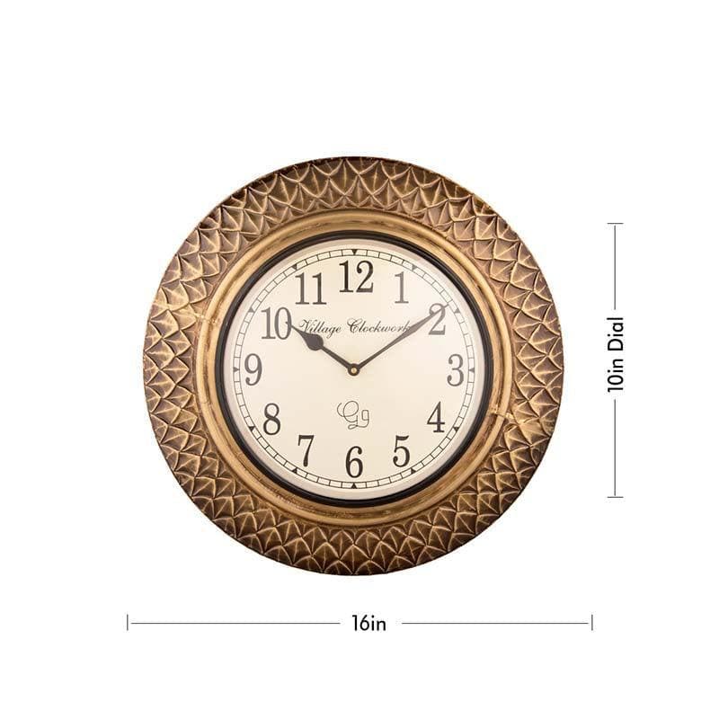 Buy Fish Scale Textured Wall Clock Wall Clock from Vaaree