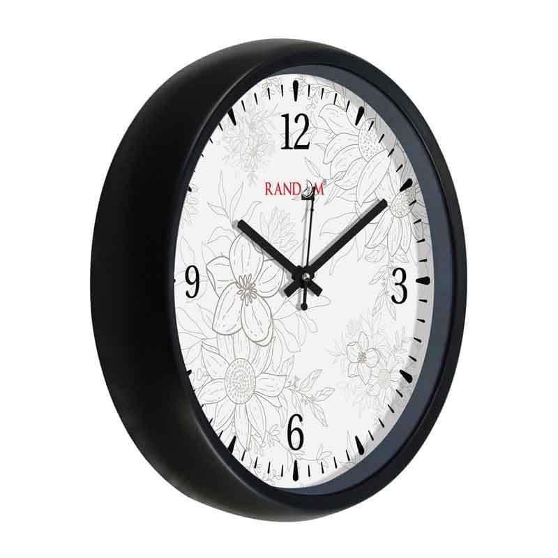 Wall Clock - Fleur Wall Clock - White