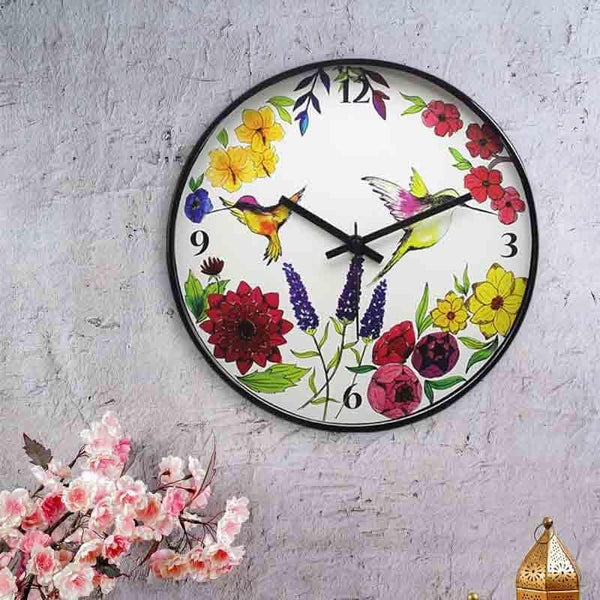 Buy Wall Clock - Humming Bird Wall Clock at Vaaree online