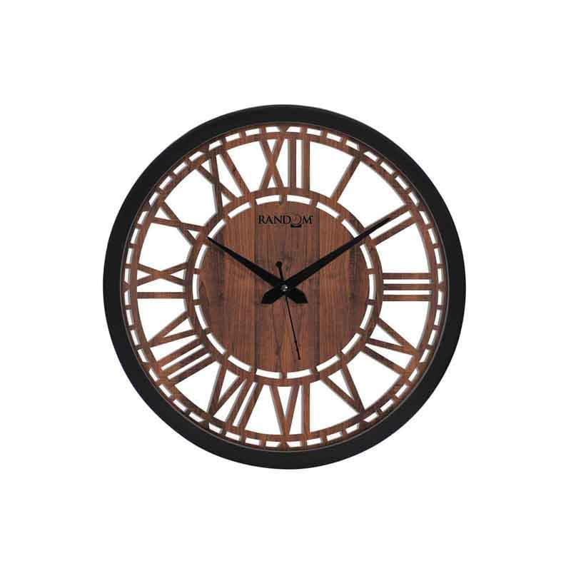 Buy Neutral Wall Clock - Brown Wall Clock from Vaaree