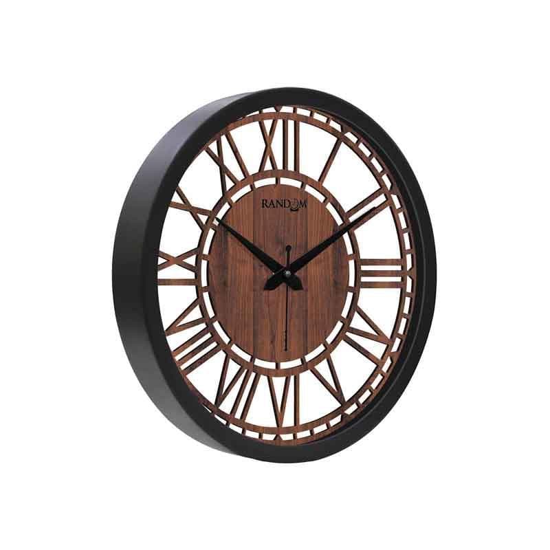 Buy Neutral Wall Clock - Brown Wall Clock from Vaaree