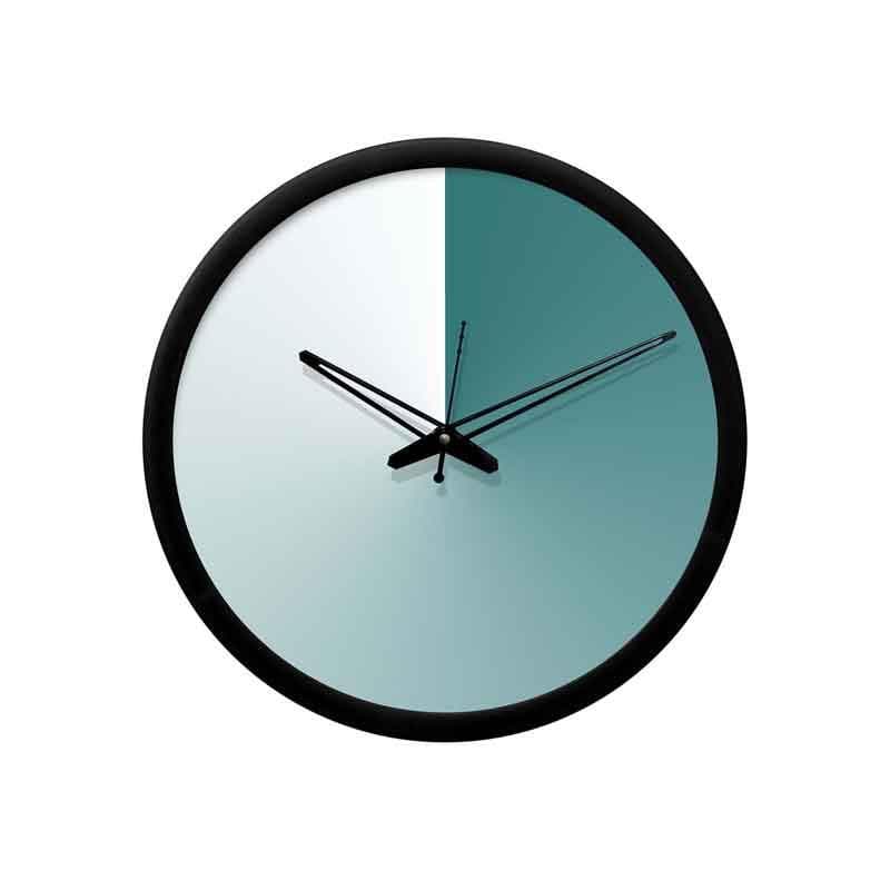 Wall Clock - Ombre Wall Clock - Blue