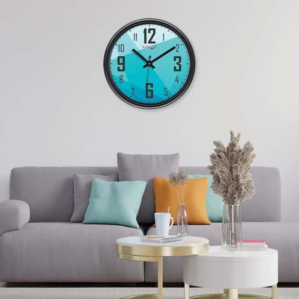 Wall Clock - Phases Wall Clock - Blue