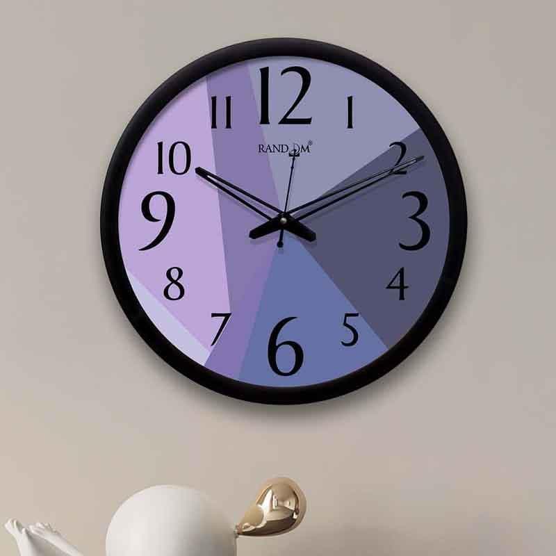 Buy Phases Wall Clock - Purple Wall Clock from Vaaree