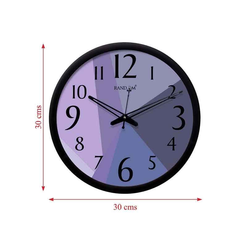 Buy Phases Wall Clock - Purple Wall Clock from Vaaree