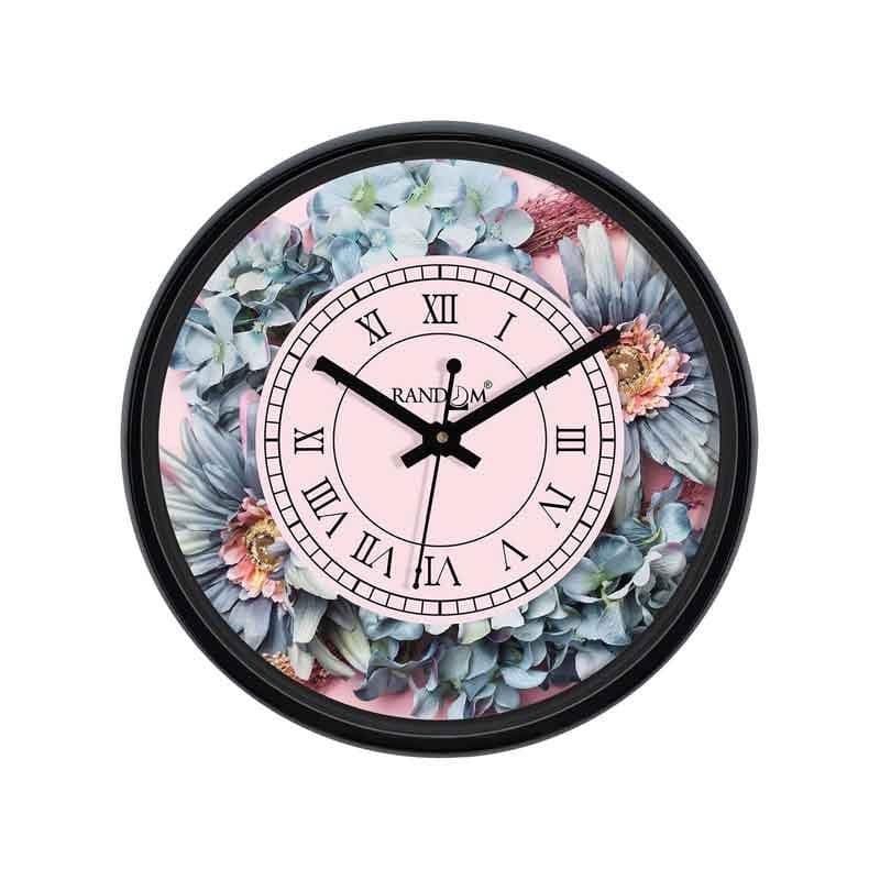 Buy Poignant Blooms Wall Clock Wall Clock from Vaaree