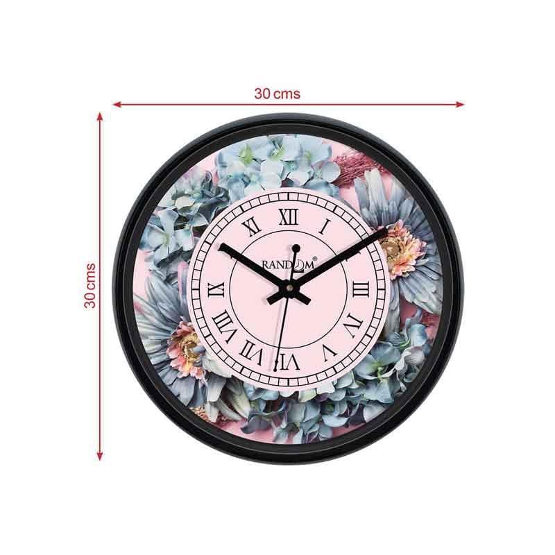 Buy Poignant Blooms Wall Clock Wall Clock from Vaaree