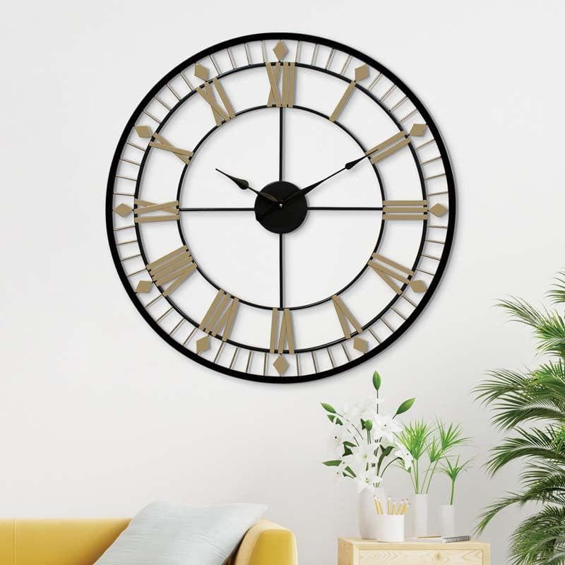 Buy Roman Route Wall Clock Wall Clock from Vaaree