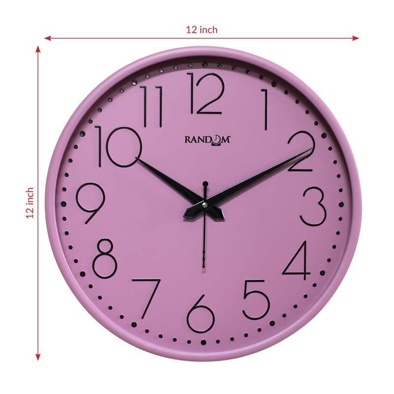 Buy Simpl O'Clock - Purple Wall Clock from Vaaree