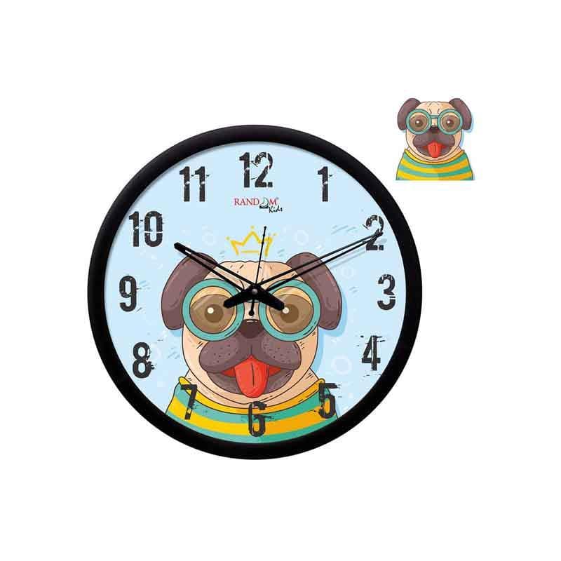 Wall Clock - The Pug Woof Wall Clock