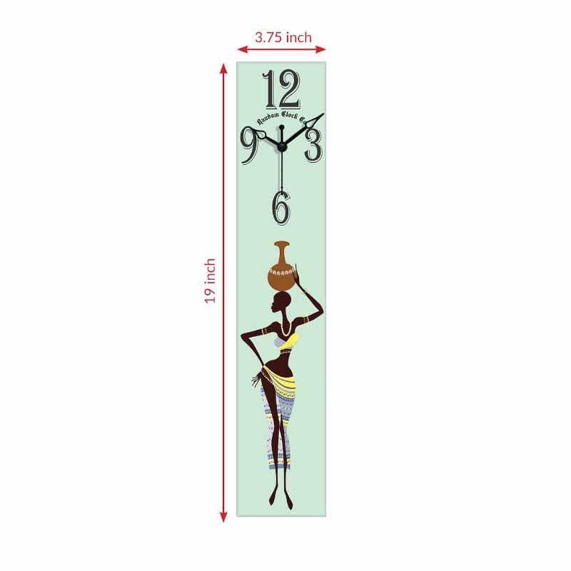 Buy Tribal Art Wall Clock Wall Clock from Vaaree