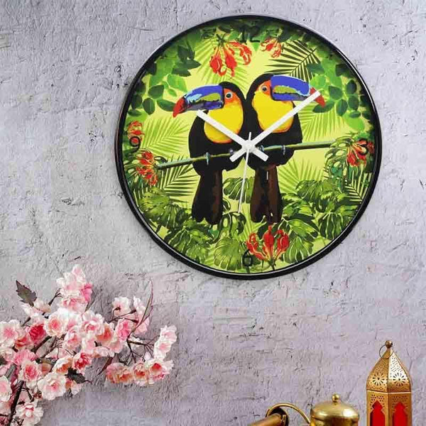 Wall Clock - Tropical Toucan Wall Clock