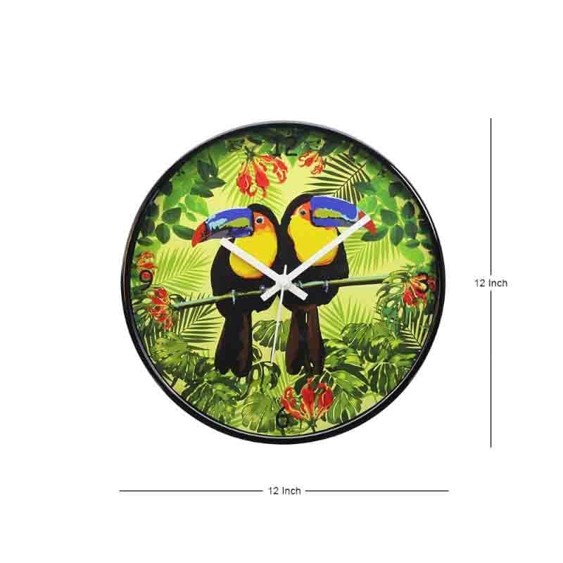 Wall Clock - Tropical Toucan Wall Clock