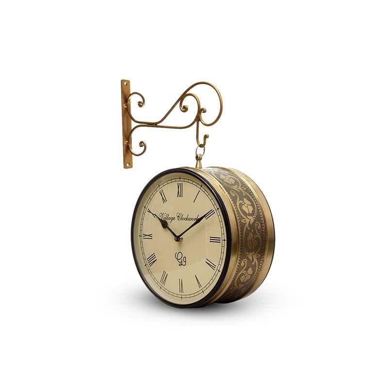 Buy Victorian Railway Clock Wall Clock from Vaaree