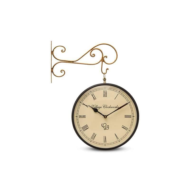 Buy Victorian Railway Clock Wall Clock from Vaaree