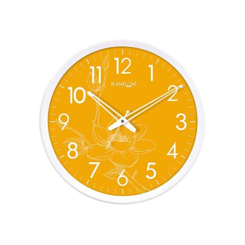 Wall Clock - Yellow Bloom Wall Clock