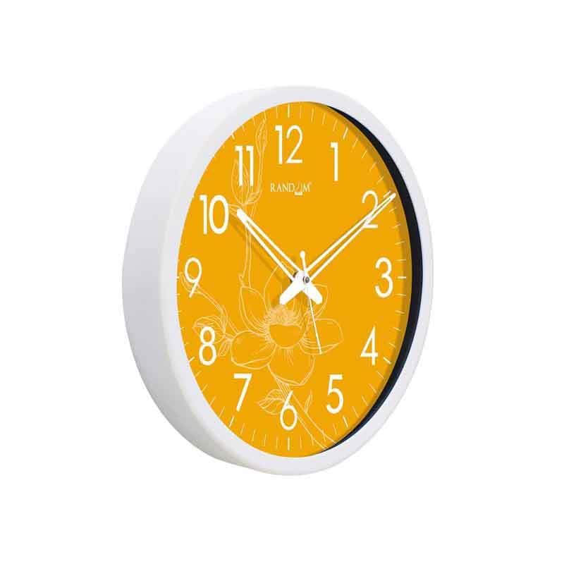 Wall Clock - Yellow Bloom Wall Clock