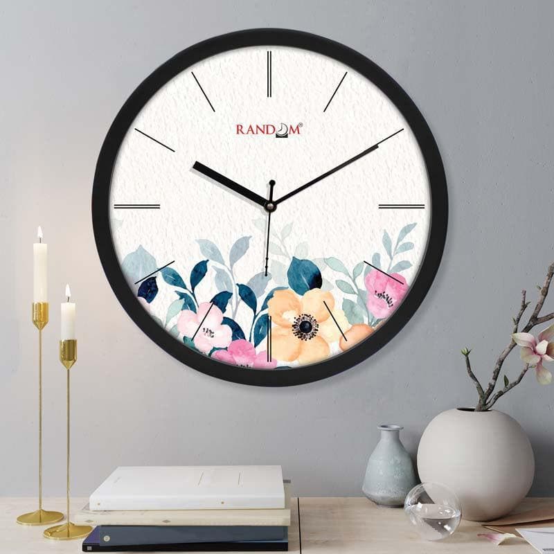 Wall Clock - Zinnia Wall Clock