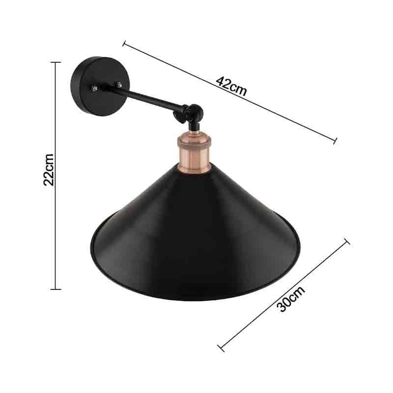 Wall Lamp - Chloe Wall Lamp - Black