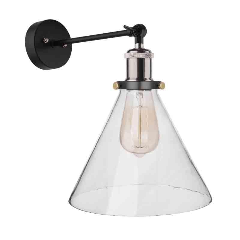 Buy Conica Glass Celing Lamp - Grey Wall Lamp from Vaaree