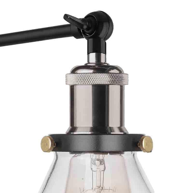 Buy Conica Glass Celing Lamp - Grey Wall Lamp from Vaaree