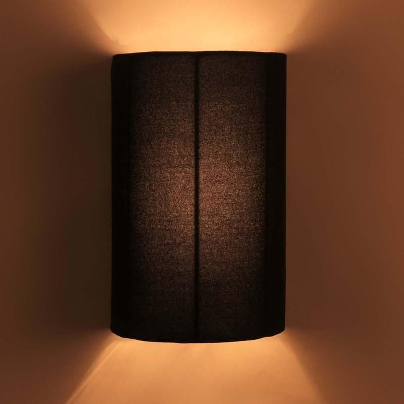 Wall Lamp - Hemisphere Lamp - Black