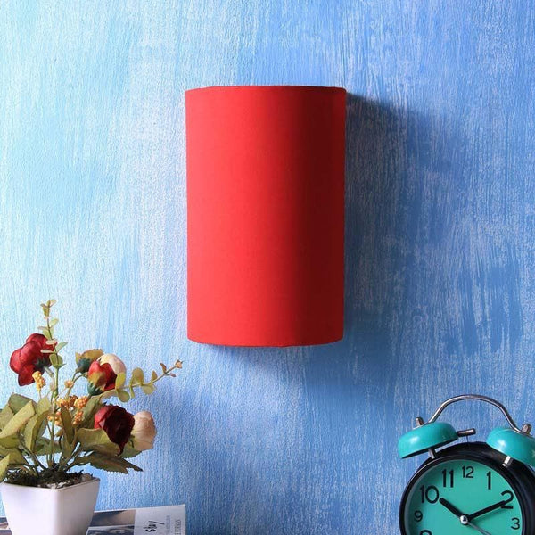 Wall Lamp - Hemisphere Lamp - Red